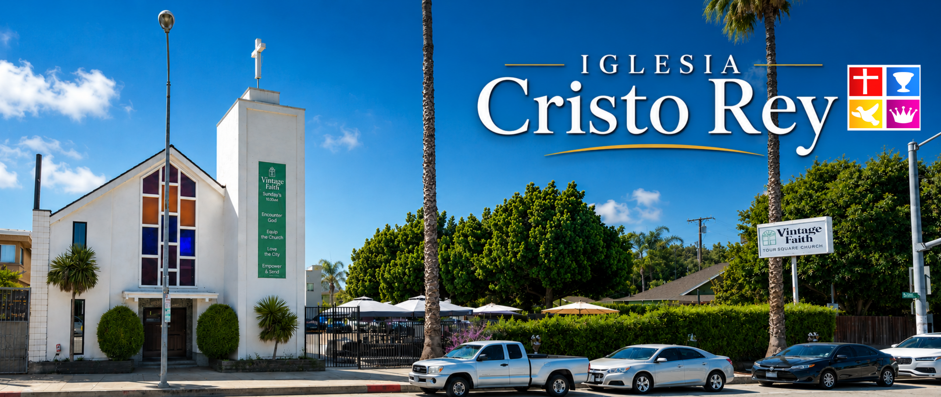 Banner principal de Iglesia Cristo Rey