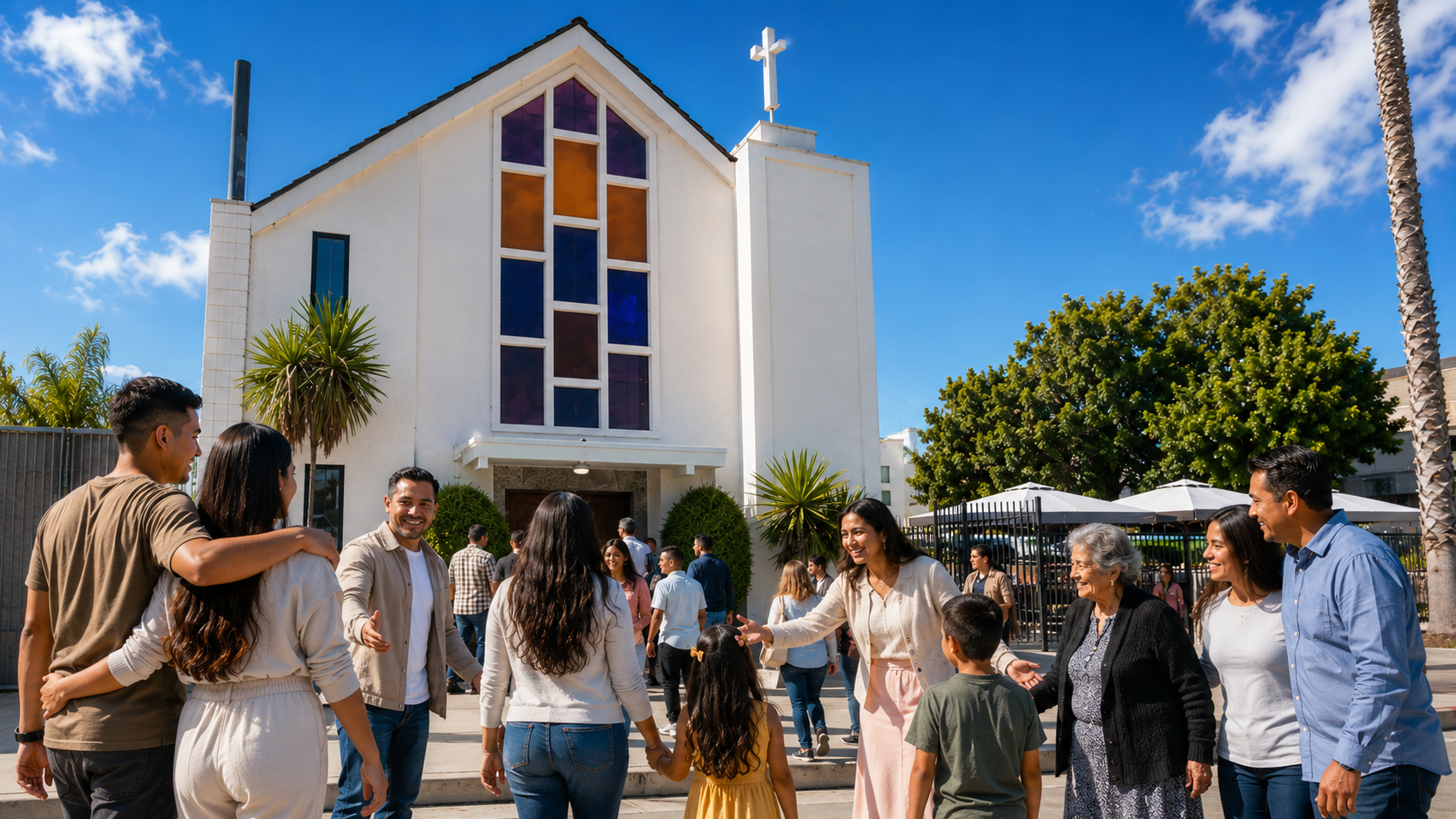 Imagen de bienvenida de la iglesia